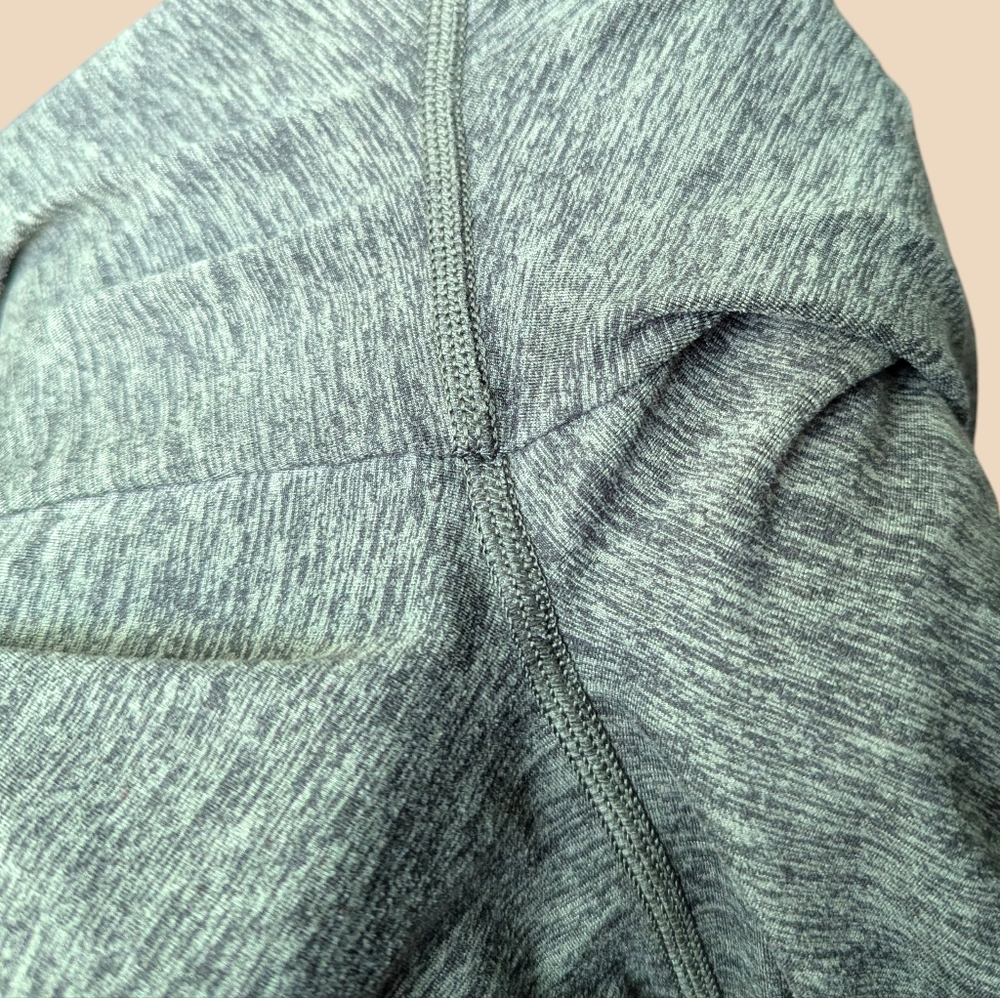 Aerie OFFLINE Joggers XS Gray Green High Waisted Foldover Athleisure Loungewear - Picture 9 of 13